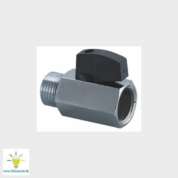 1/2" Kuglehane M/Kontra Ll
