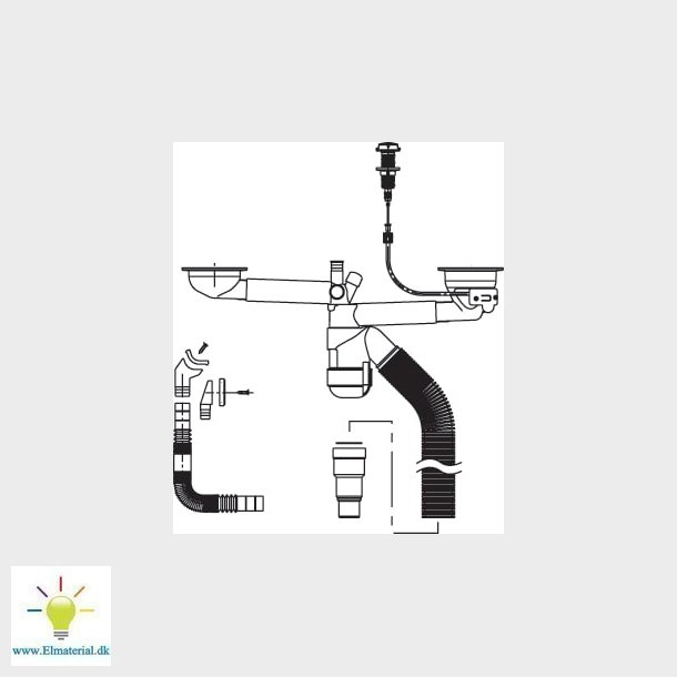 Aflbssystem For Dob.Vask 3,5"