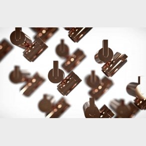 Nova2 Krog 27Mm Koppar 2 Stk.