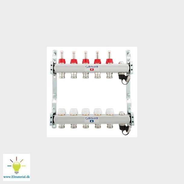 Gulvmanifold 9 Kreds M Flowmet