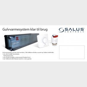 Salus Golvvärme Set 10 Zoner