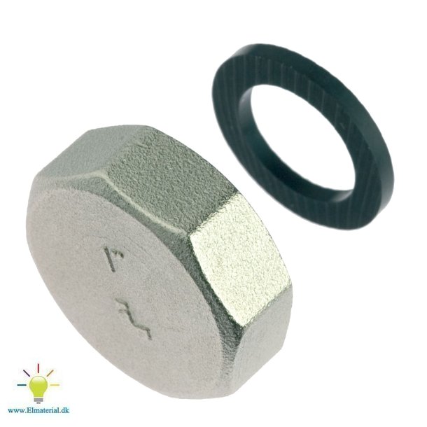 3/4" Slutmuffe Incl. Pakning