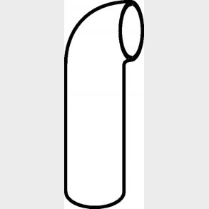 90 Mm Geb. Peh Bend 90 ° Li. Rd