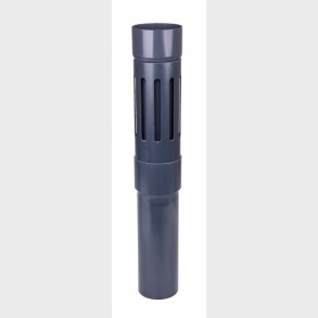 Balkongavlopp 75 Mm Grafit