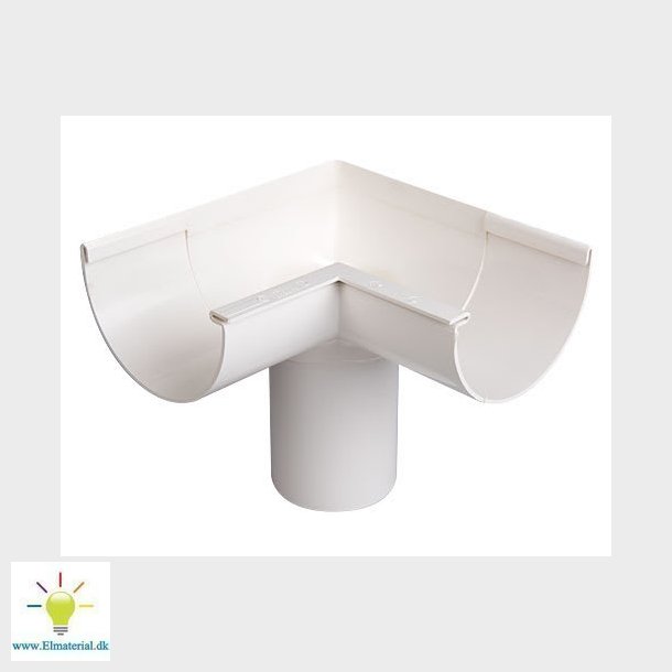 Gering 11/90 90&deg; Indv. Hvid