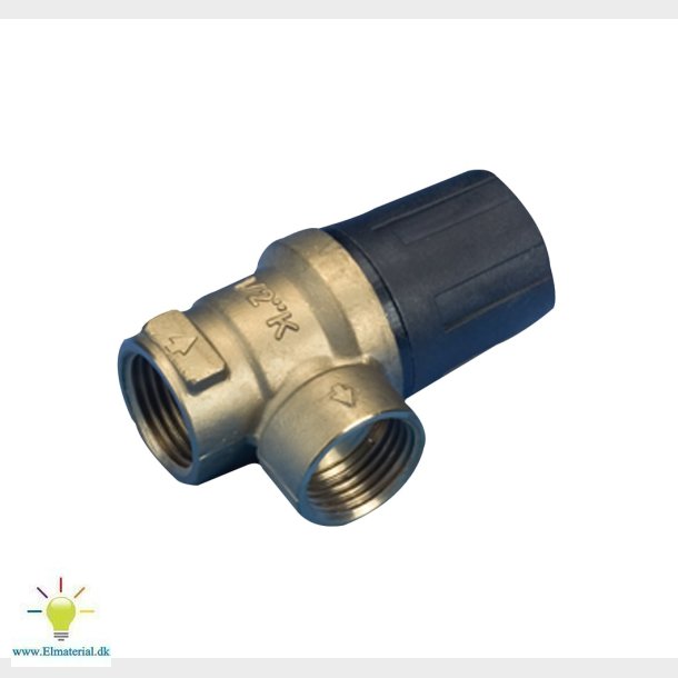 1/2" Sik, Vent, 3,5 Bar Type K