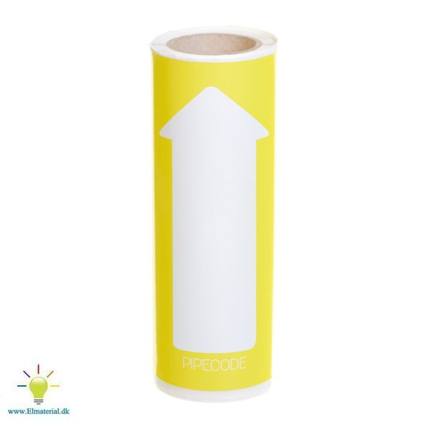 Pipecode-Gul Nr.25 - 80Mm
