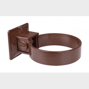 Plaströrshllare 90 Mm Brun