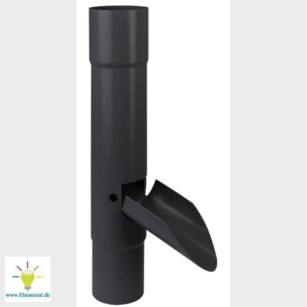 Vandudviser M/Klap 90Mm Grafit