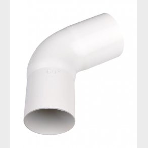 Böjning 110 mm 60 ° Vit
