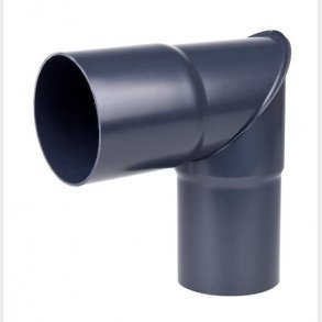 Knärör 75 Mm 90 ° Grafit