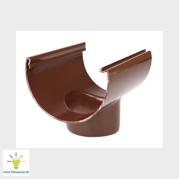 10" 75Mm Brun Tudstykke