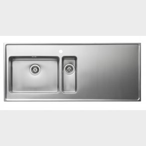 Qube Steel bord 11/2 Handfat TV