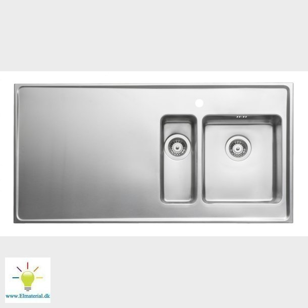 Qube Stlbord 11/2 Vask Th