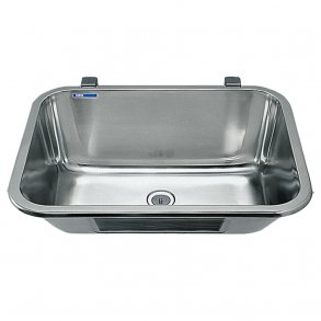 Diskbänk med kulventil / bräddavlopp