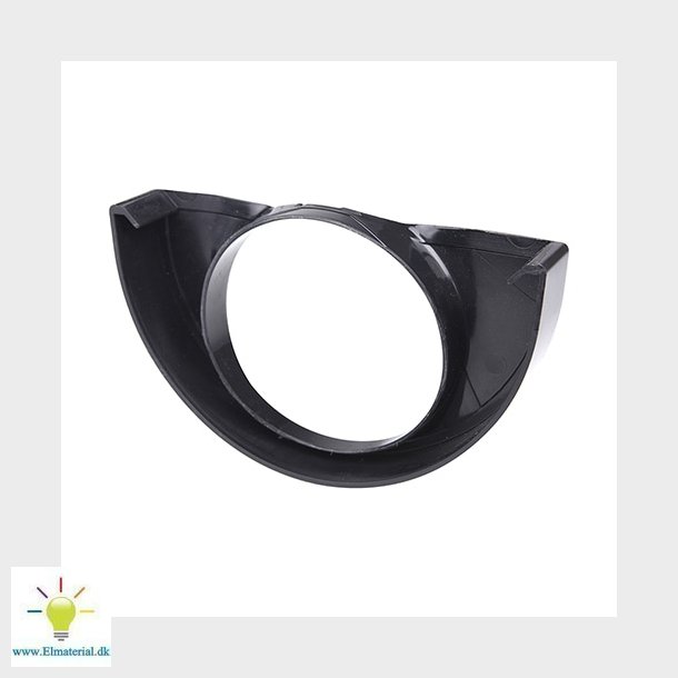 Endebund Med Hul 10/75 Sort