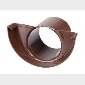 Ändbotten Med pip 12/75 Brun