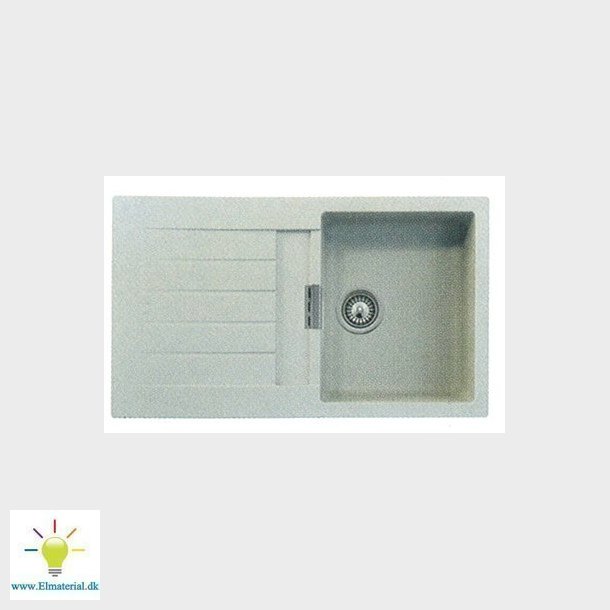 Granit Primus Sort Vask M/Bakk