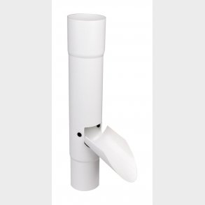 Vattenautomat M / klaff 110 mm Vit