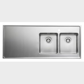 Qube Steel bord Dob.Vask Th