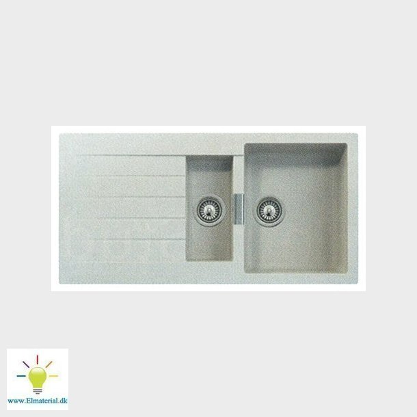 Granit Primus Sort Dob Vask M/