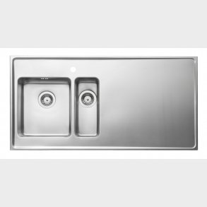 Qube Steel bord 11/2 Handfat TV