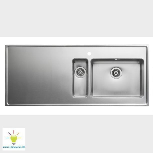 Qube Stlbord 11/2 Vask Th