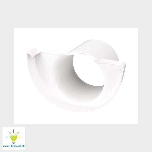 Endebund Med Tud 12/90 Hvid