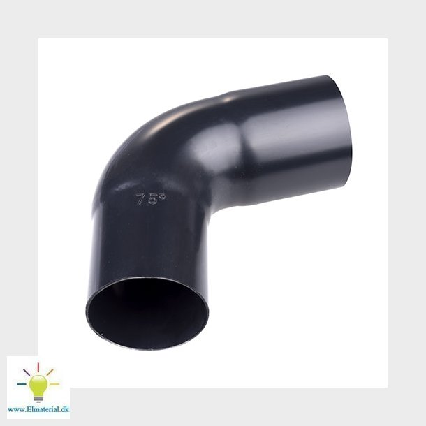 Bjning 90 Mm 75&deg; Sort