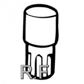 Balkongavlopp 90 Mm Svart