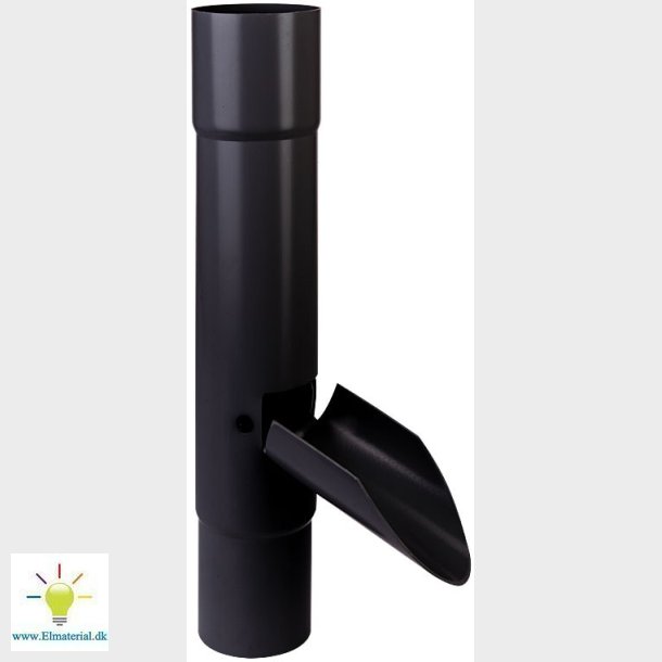 Vandudviser M/Klap 90 Mm Sort