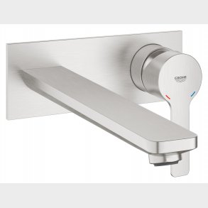 Linjärt 2-hls tvättställsbatteri