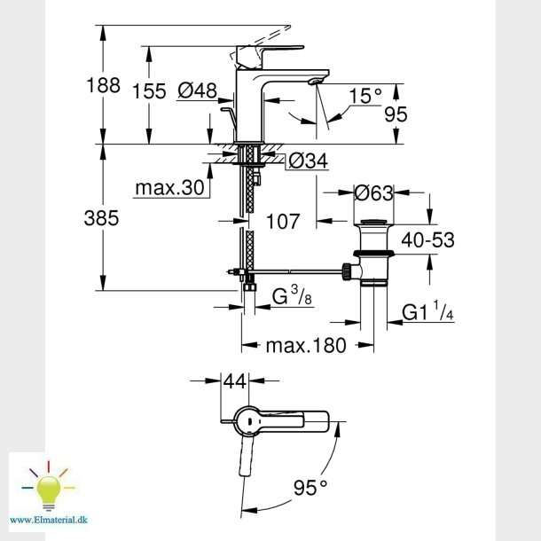 Lineare New Etgreb Hndvask Xs