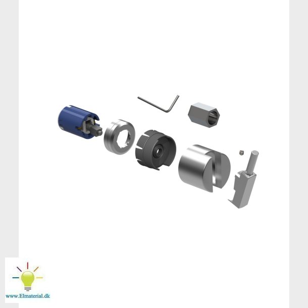 Ttningskappe Kv/Hv/500 Krom