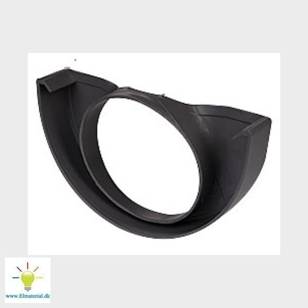 Endebund Med Hul 12/90 Grafit