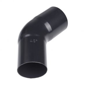 Böjning 90 mm 45 ° Svart