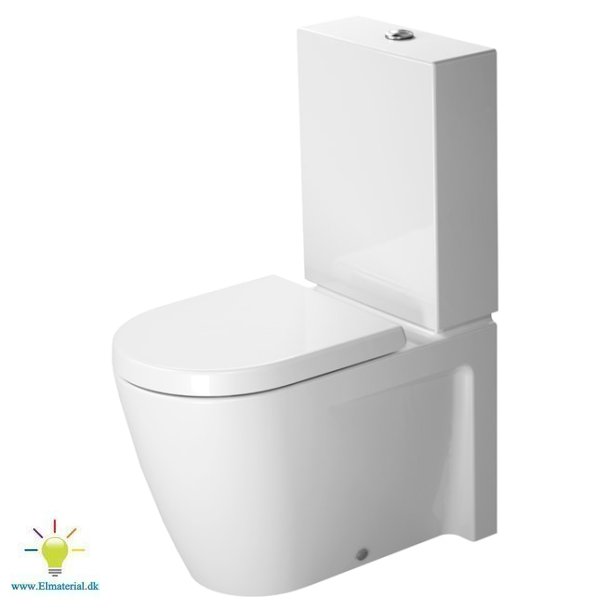 Starck 2 Toilet Back-To-Wall