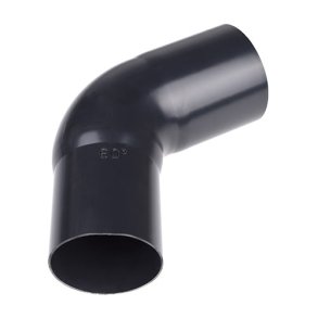 Böjning 90 mm 60 ° Svart