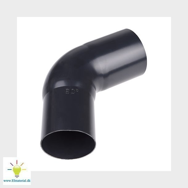 Bjning 90 Mm 60&deg; Sort