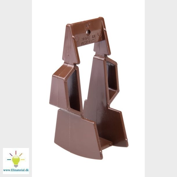 Plastkile 18&deg;/27&deg; Brun