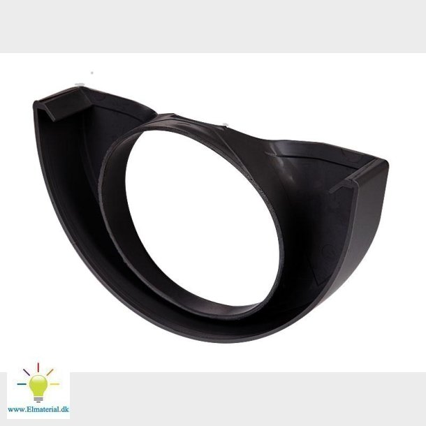 Endebund Med Hul 12/75 Sort