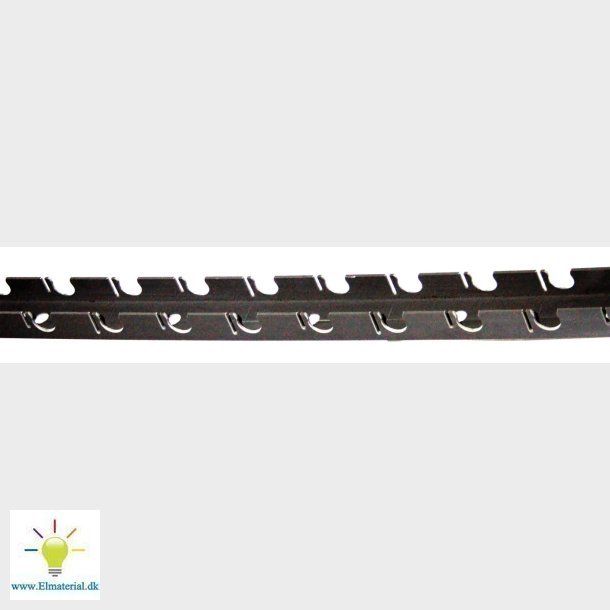 2M Roth Mont. Skinne T/20Mm