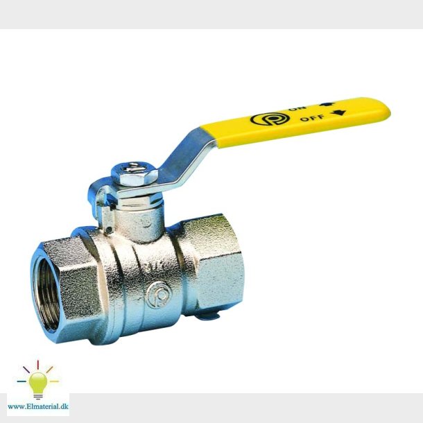 3/4" Kuglehane Mf/Mf. Til Gas