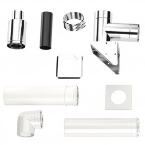 Dn80 / 125 - För Fasad, C53X