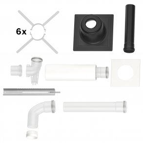 Dn80 / 125 - Till skorstenen, B53