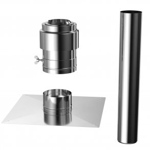 Dn80 - Skorstensstopp - Rostfritt