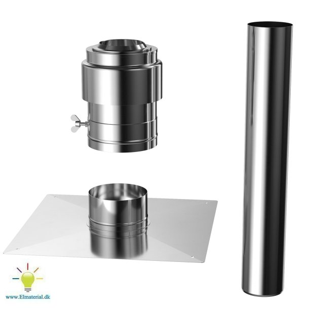 Dn80 - Skorstenstop - Rustfri