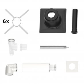 Dn80 / 125 - För skorstenen, C93X