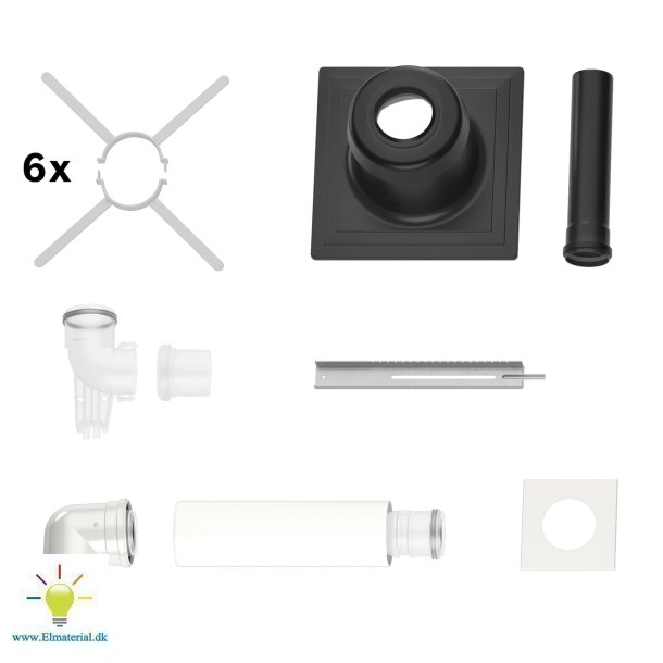 Dn80/125 - Til Skorsten, C93X