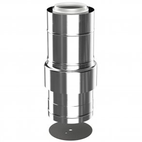 Dn80 / 125 - Friskluftanslutning.